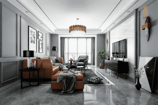 đèn trang trí phòng khách