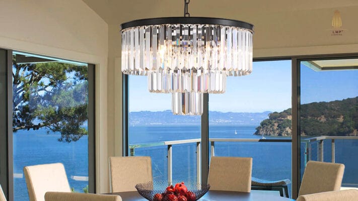 3 lưu ý quan trọng khi lựa chọn các mẫu đèn thả pha lê trong nhà